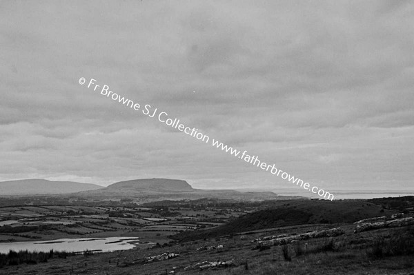 KNOCKNAREE AND SLIGO FROM DEERPARK  TELEPHOTO